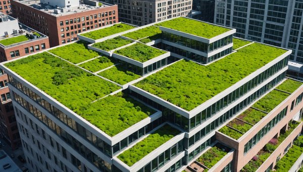 Toitures végétalisées : l'avenir des espaces urbains écolos